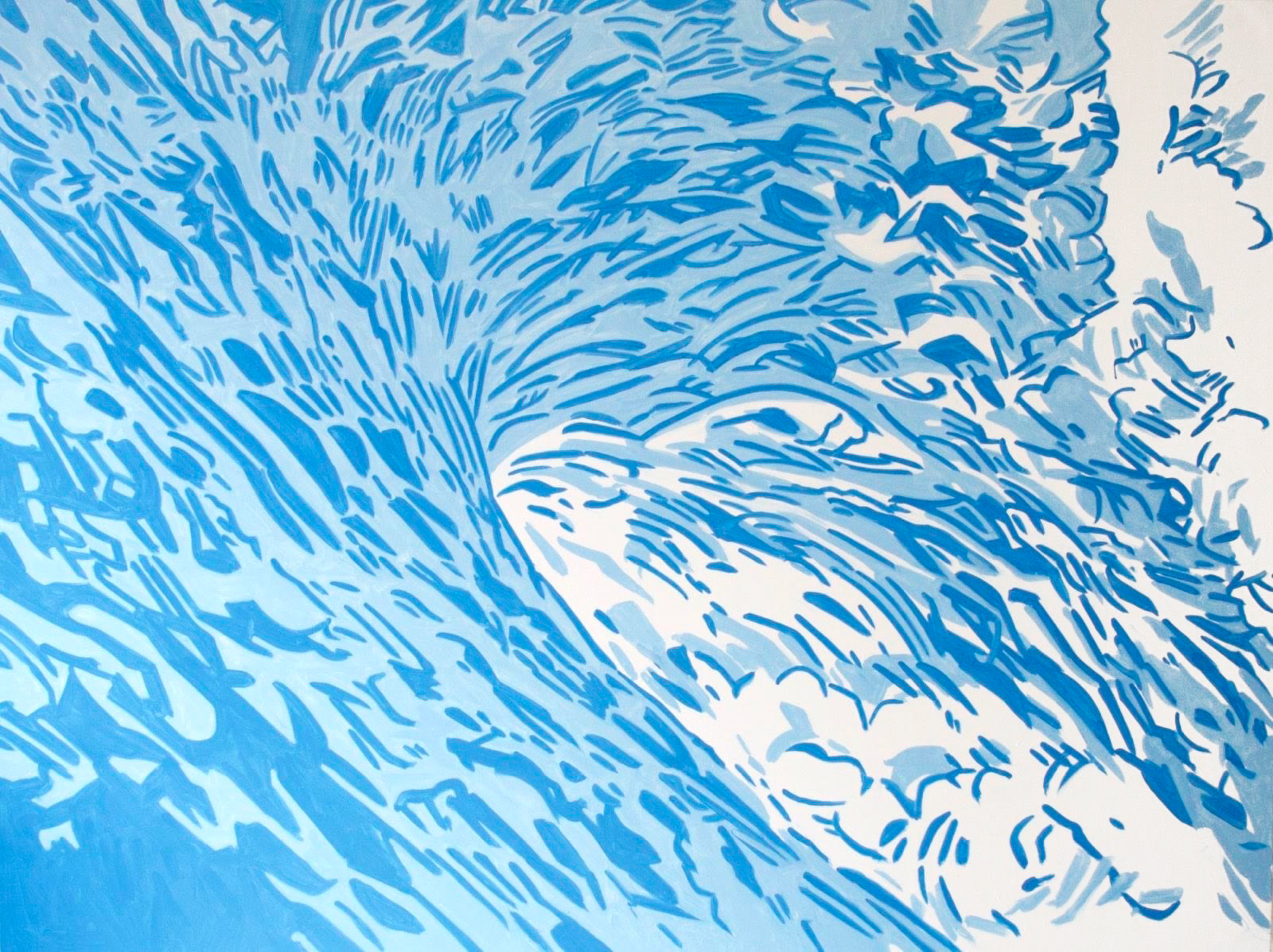 Roy Fowler Painter - 2020 - Oil on Canvas 72 x 96